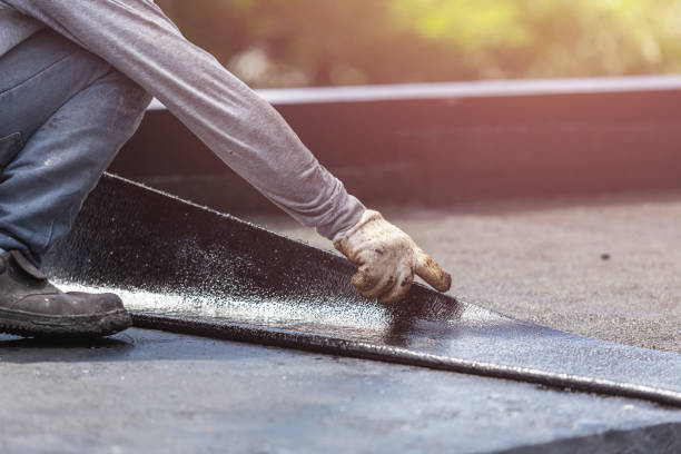 Professional Crawl Space Encapsulation technician working in West Bend, WI